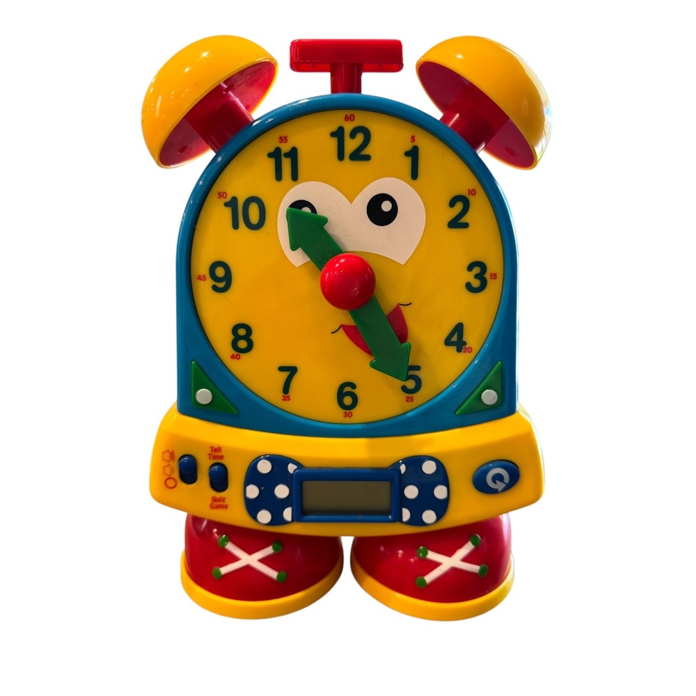 The‎ Learning Journey Telly the Teaching Time Clock Educational Toy TESTED